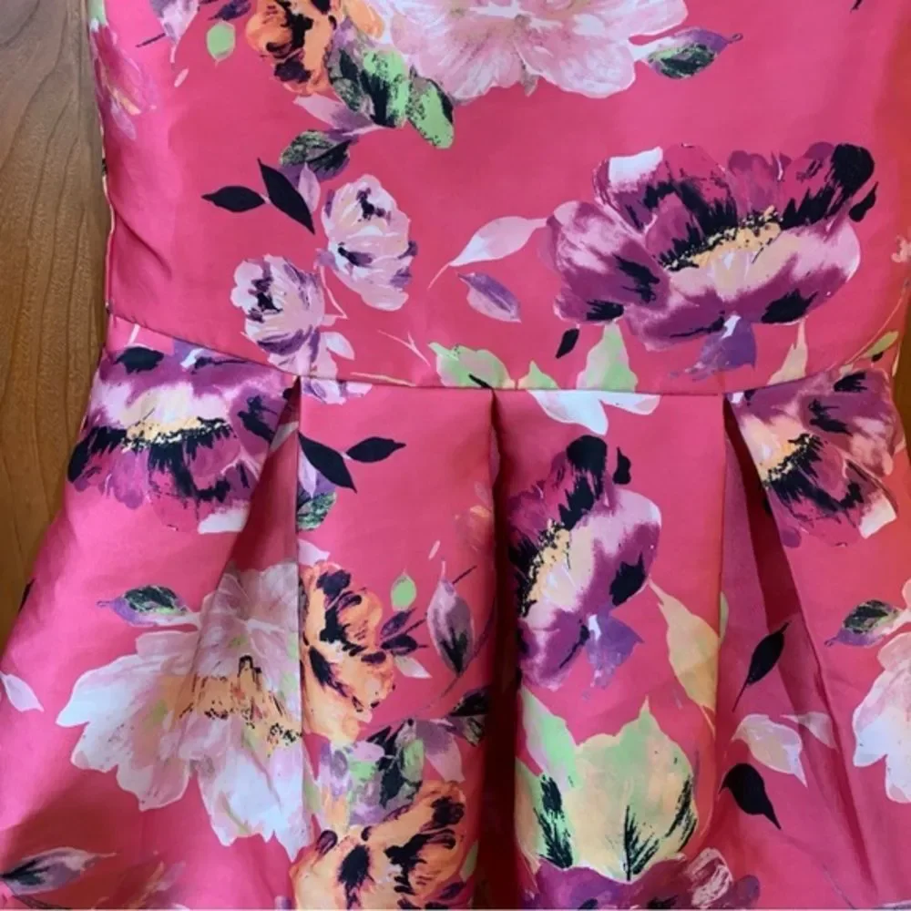 Children’s Place Pink‎ Floral Occasion Dress 4T